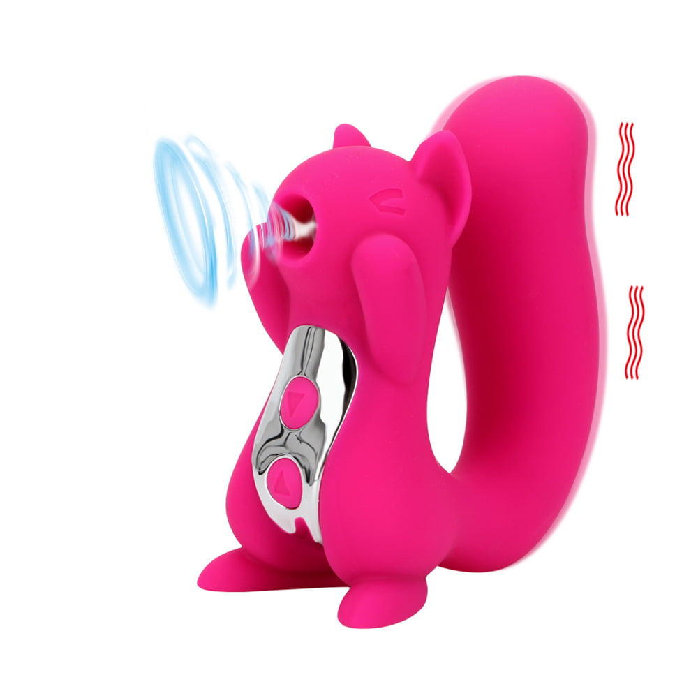 Lesbian Clit Sucking Toy In The Shape Of A Squirrel