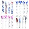 double ended crystal glass dildo - product photo
