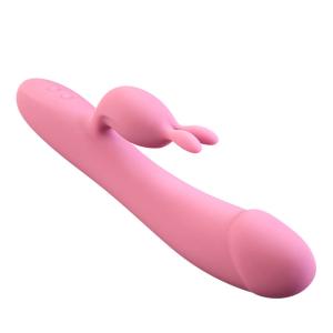 g spot rabbit vibrator - detail view