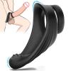 double penis ring men stronger erection delay ejaculation - product photo