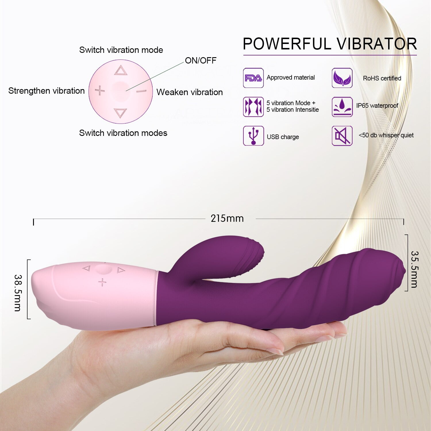 Female Most Powerful Rabbit Vibrator picture