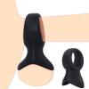 reusable mens silicone penis ring - product photo