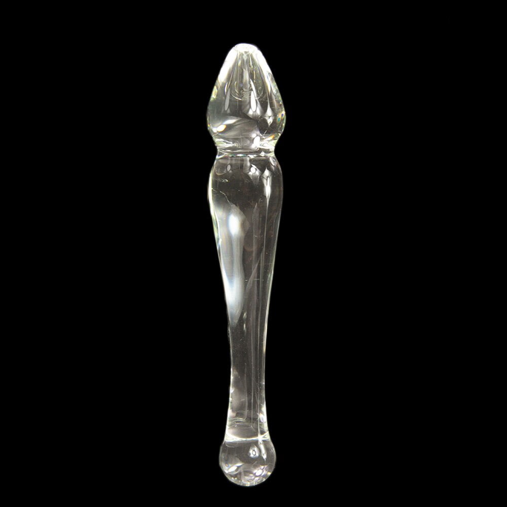 8 Inch Icicle Smooth Glass Dildo image