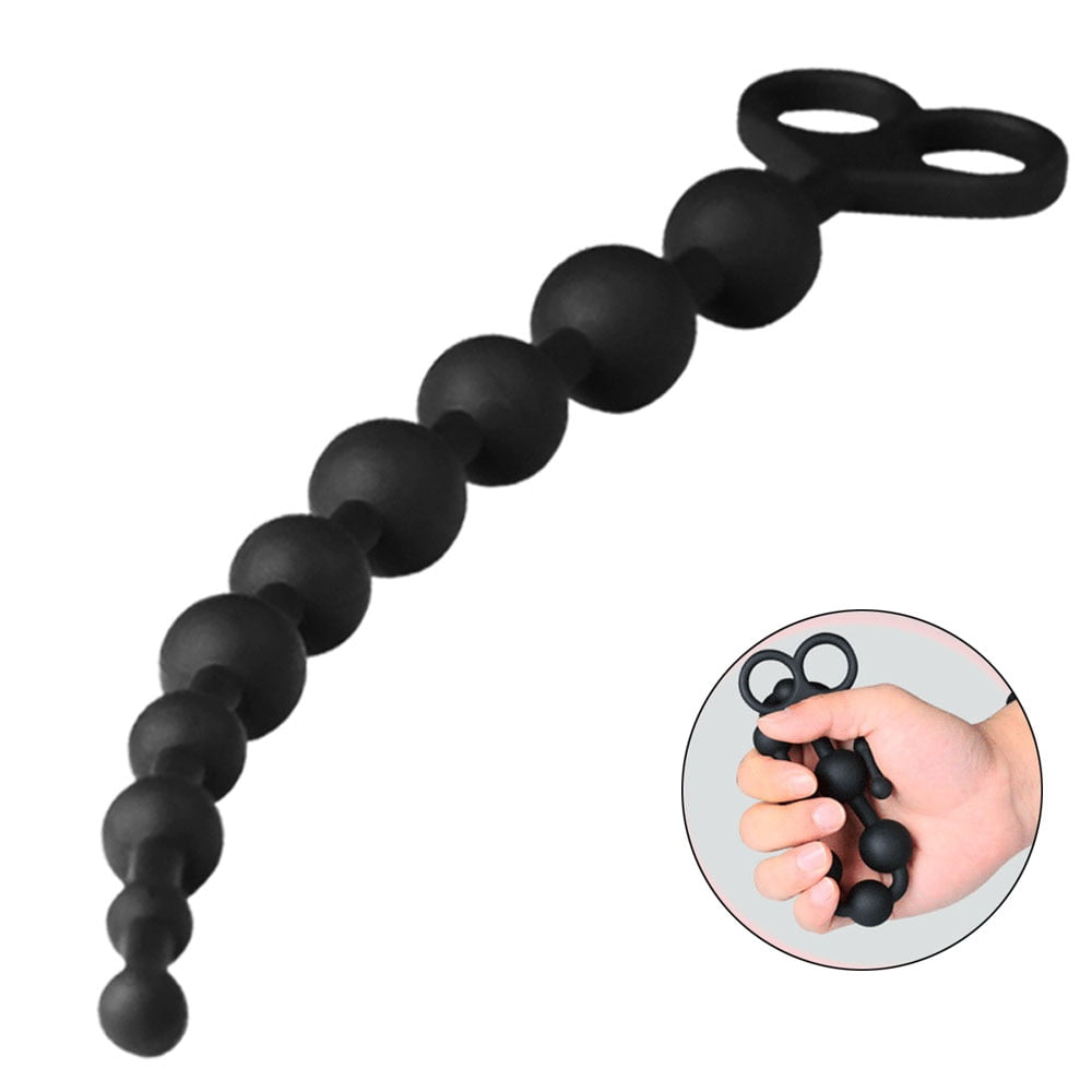 13 Inch Long Large Silicone Anal Beads For Beginner photo