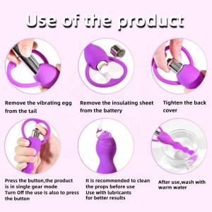 prostate massager - detail view