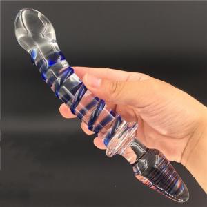 Double Ended Crystal Glass Dildos