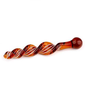 Spiral Glass Dildo