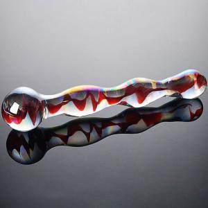 7 Inches G Point Colorful Crystal Glass Dildo