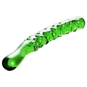 Green Glass Dildo For Men