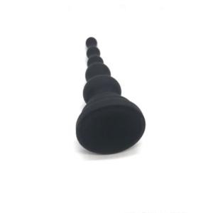 silicone butt plug - detail view