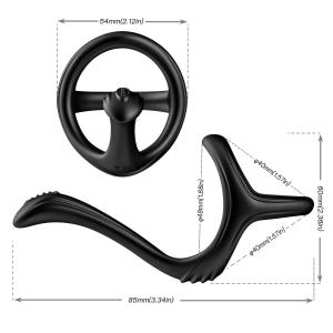 vibrating cock ring - detail view