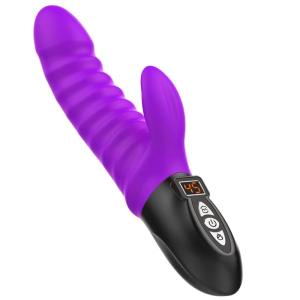 Full silicone 5 inch quiet vibrating wand