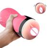 pink silicone pocket pussy sex toy - product photo