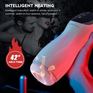 Automatic Rotation Heated Male Masturbator Cup