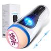 high powered vibrating pocket pussy - product photo