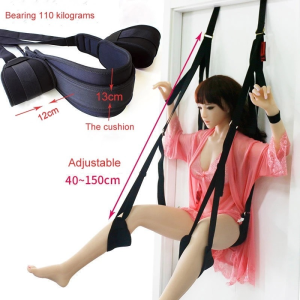 hanging deluxe pleasure sex swing view 2 - detail view