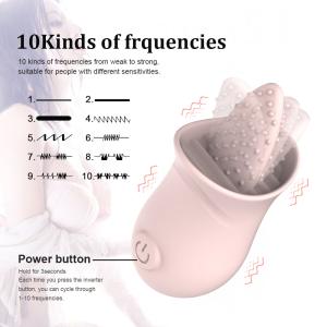 Rose Clit Licking Vibrator