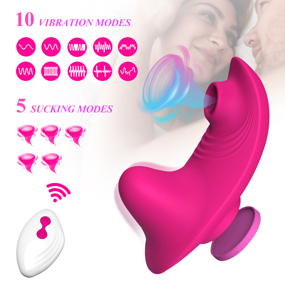 clit vibrator for women China Manufacturer for Vibrating Strapless Strap On - Wearable Butterfly  Dildo Vibrator – Beaza Manufacturer and Supplier