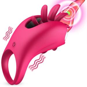 vibrating cock ring - detail view
