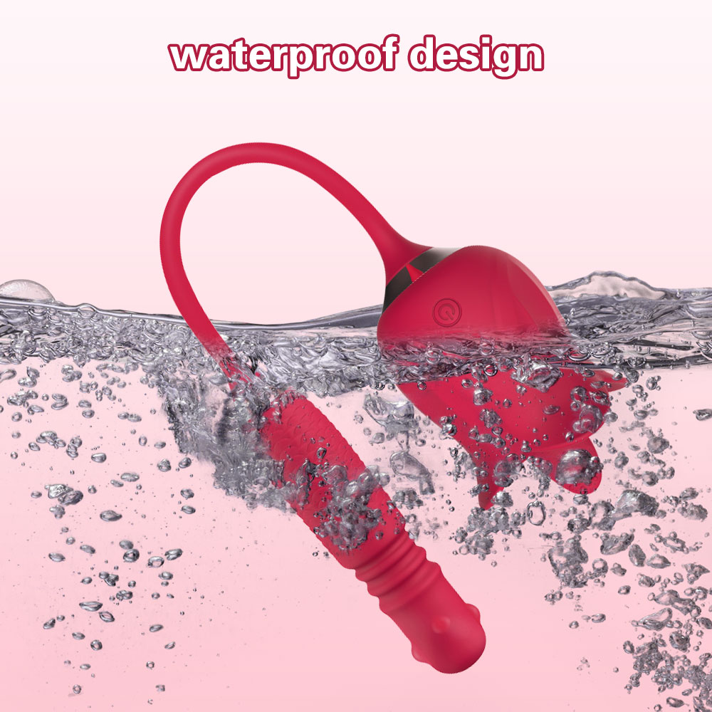amazon lingerie sexy Dropship U-shaped Vibe Toy Rose Toy Sucking Toyz For Women Pleasures;  Licking & Suction Toy With 10 Magic Modes & Full Waterproof & Rechargeable  to Sell Online at a Lower Price |