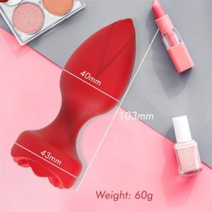 Rose-Toy-Anal-Vibrator-For-Women-Wireles