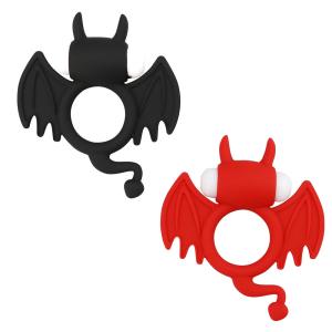 Soft-Silicone-Dual-Vibrating-Cock-Ring-D
