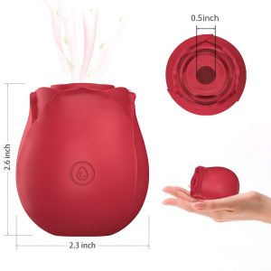 2023 New Rose Virbrater For Women Waterproof Toy Red