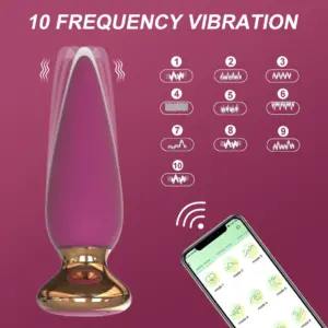 thrusting anal vibrator - detail view