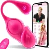 wearable womens remote vibrator - product photo