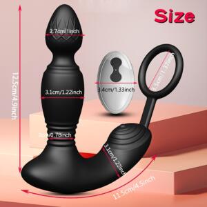 anal vibrator product photo - lifestyle view