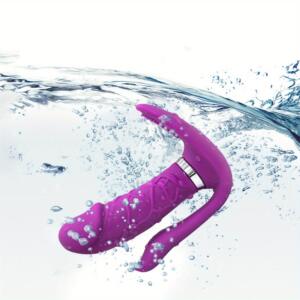 fully-fitted wearable butterfly vibrator g spot vibrator clitoral - feature closeup