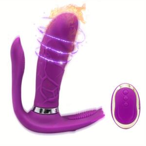 fully-fitted wearable butterfly vibrator g spot vibrator clitoral - product photo