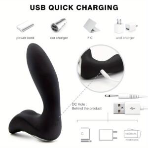 anal prostate stimulator - angle shot