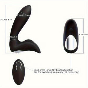 anal prostate stimulator - angle shot