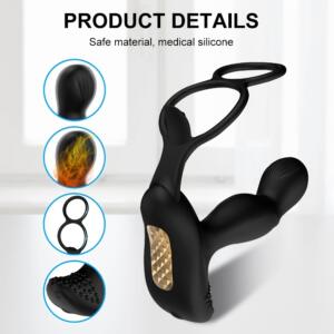 male prostate vibrator - detail view