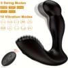 1pc prostate massager anal vibrator - wiggle motion - product photo