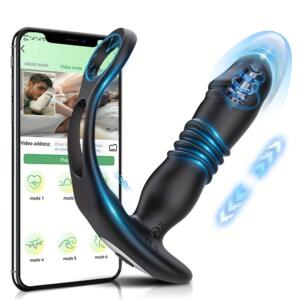 prostate massager - side view