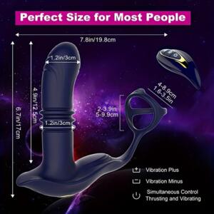 anal prostate stimulator - angle shot