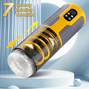 Rechargeable male masturbator