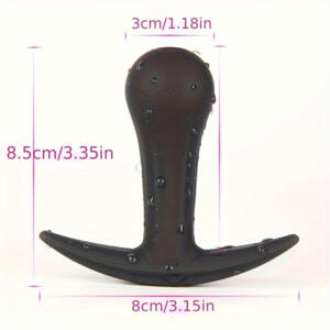 Waterproof Silicone Inflatable Anal Plug
