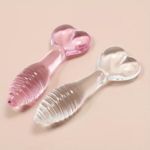 silicone butt plug - detail view