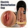 9 84-inch multi-frequency vibration masturbation cup for men - product photo