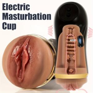 9.84-Inch Multi-Frequency Vibration Masturbation Cup For Men