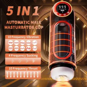 automatic male masturbator - detail view