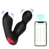 adjustable thrusting anal vibrator - product photo