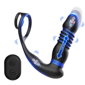 thrusting anal vibrator - detail view