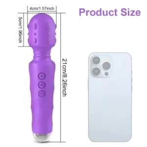 magic wand vibrator - detail view