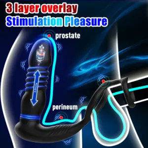 male prostate vibrator - detail view