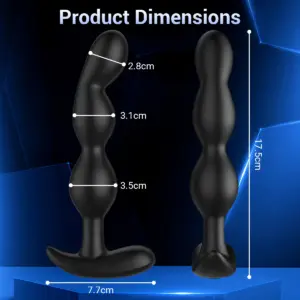 Anal plug vibrator