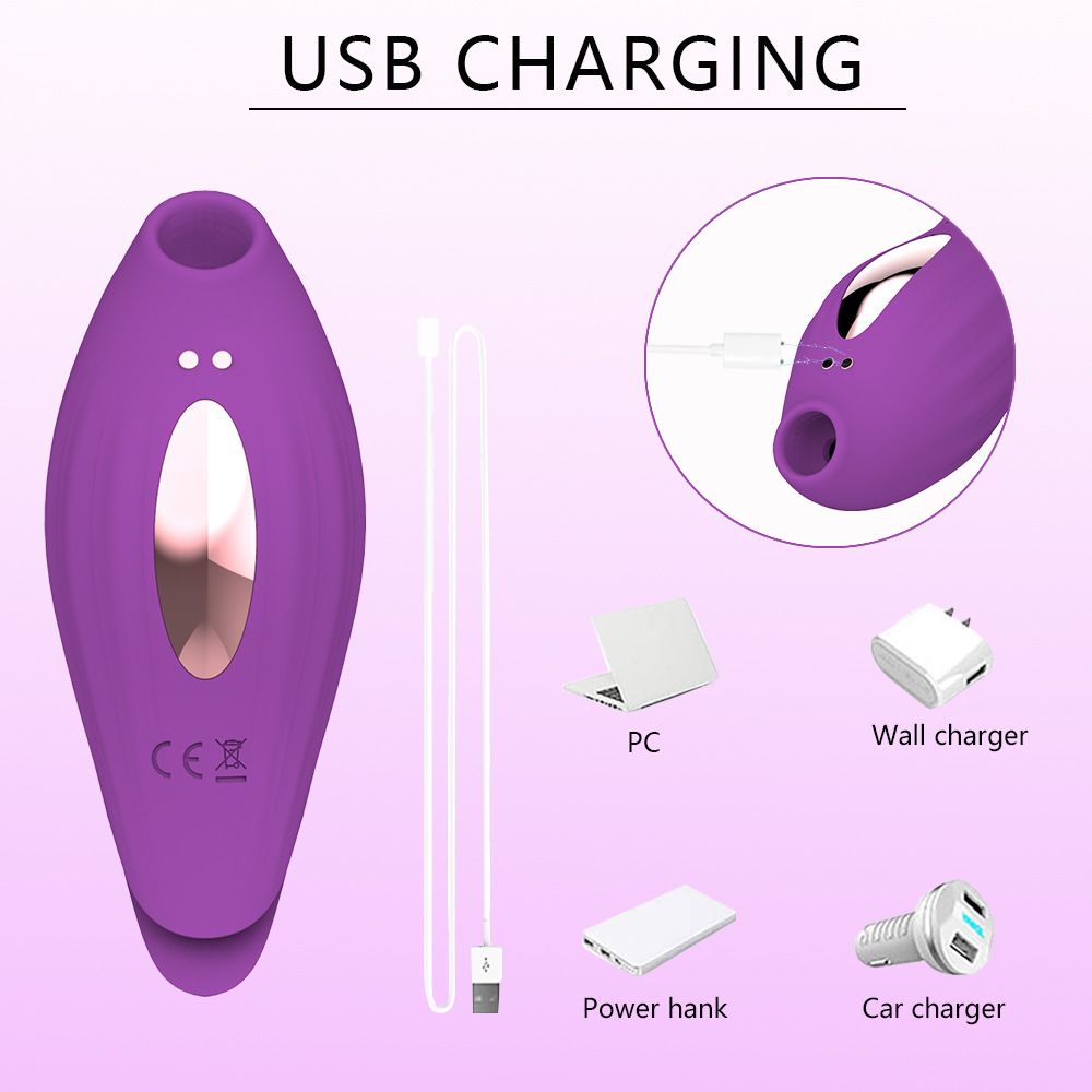 10-Speed Suction Vibrator